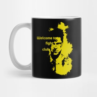 Welcome to fight club yellow Mug